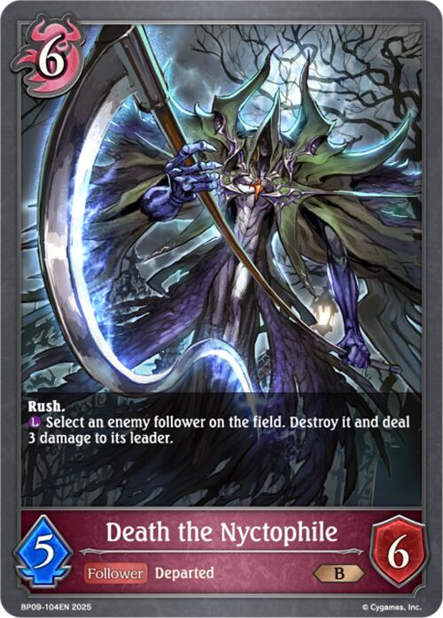 Death the Nyctophile (BP09-104EN) [Duet of Dawn and Dusk] - Bushiroad - Card Brawlers | Quebec | Canada |