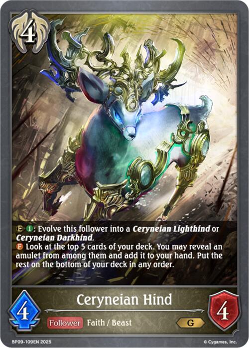 Ceryneian Hind (BP09-109EN) [Duet of Dawn and Dusk] - Bushiroad - Card Brawlers | Quebec | Canada |