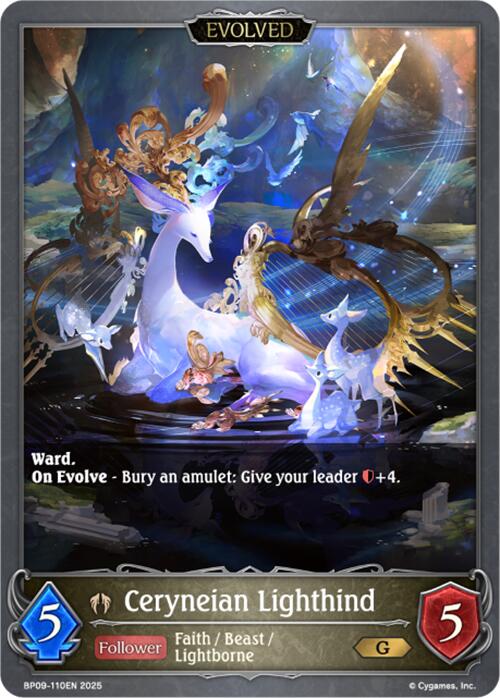 Ceryneian Lighthind // Ceryneian Darkhind (BP09-110EN) [Duet of Dawn and Dusk] - Bushiroad - Card Brawlers | Quebec | Canada |