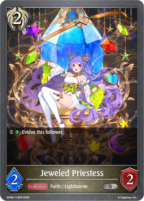 Jeweled Priestess (BP09-113EN) [Duet of Dawn and Dusk] - Bushiroad - Card Brawlers | Quebec | Canada |
