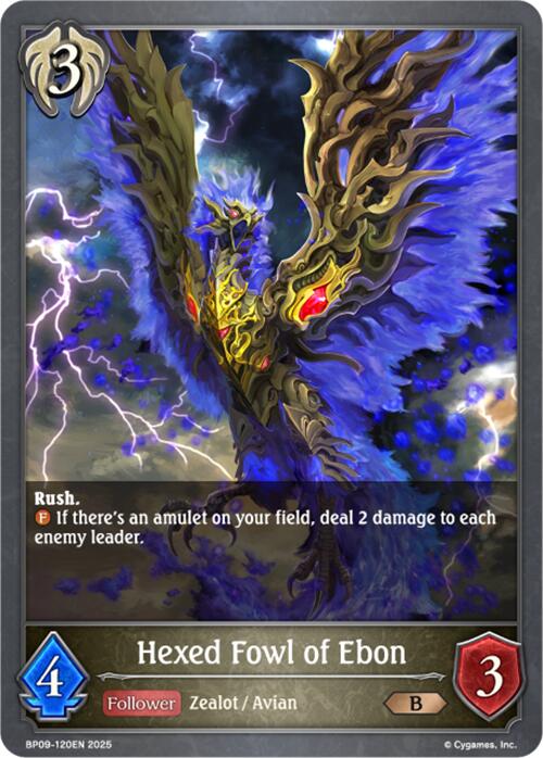 Hexed Fowl of Ebon (BP09-120EN) [Duet of Dawn and Dusk] - Bushiroad - Card Brawlers | Quebec | Canada |