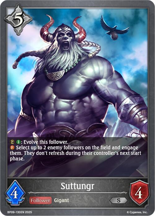 Suttungr (BP09-130EN) [Duet of Dawn and Dusk] - Bushiroad - Card Brawlers | Quebec | Canada |