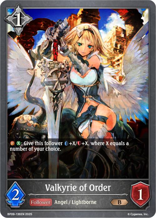 Valkyrie of Order (BP09-136EN) [Duet of Dawn and Dusk] - Bushiroad - Card Brawlers | Quebec | Canada |