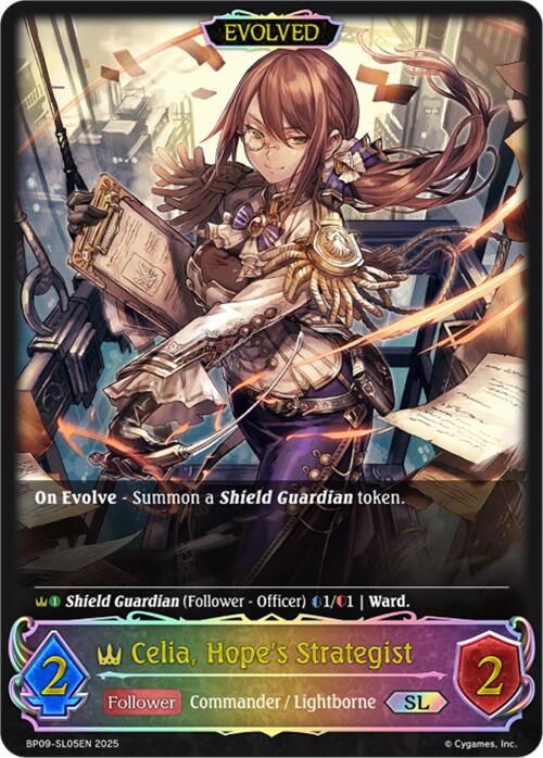 Celia, Hope's Strategist //Celia, Despair's Messenger (SL) (BP09-SL05EN) [Duet of Dawn and Dusk] - Bushiroad - Card Brawlers | Quebec | Canada |