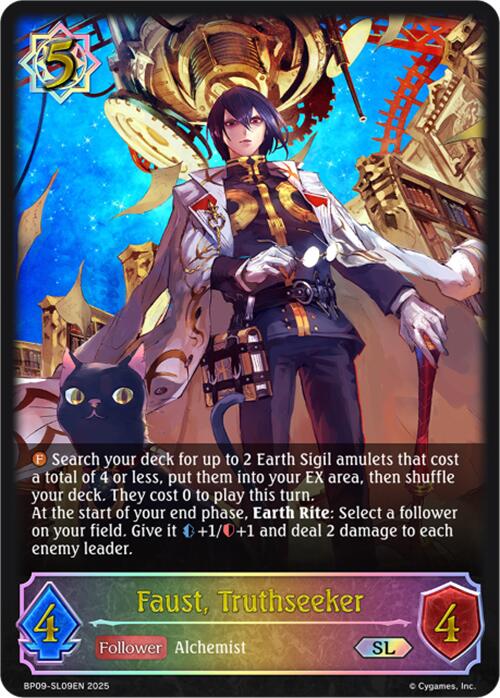 Faust, Truthseeker (SL) (BP09-SL09EN) [Duet of Dawn and Dusk] - Bushiroad - Card Brawlers | Quebec | Canada |