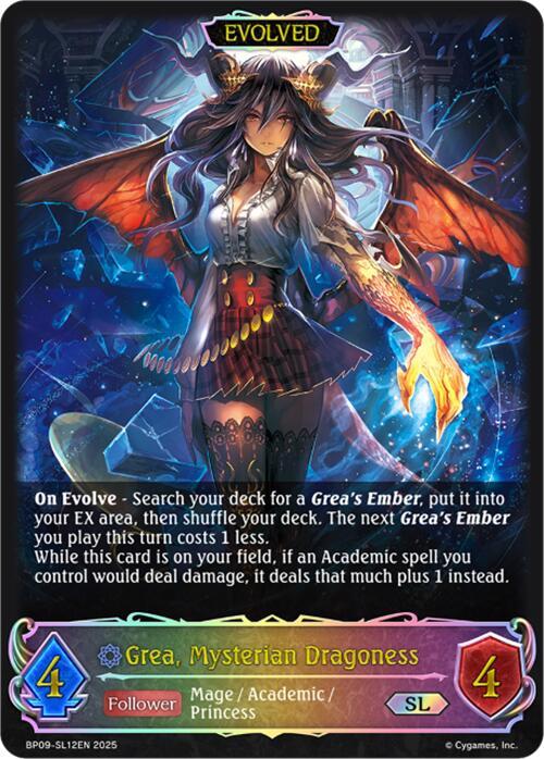 Grea, Mysterian Dragoness (Evolved) (SL) (BP09-SL12EN) [Duet of Dawn and Dusk] - Bushiroad - Card Brawlers | Quebec | Canada |