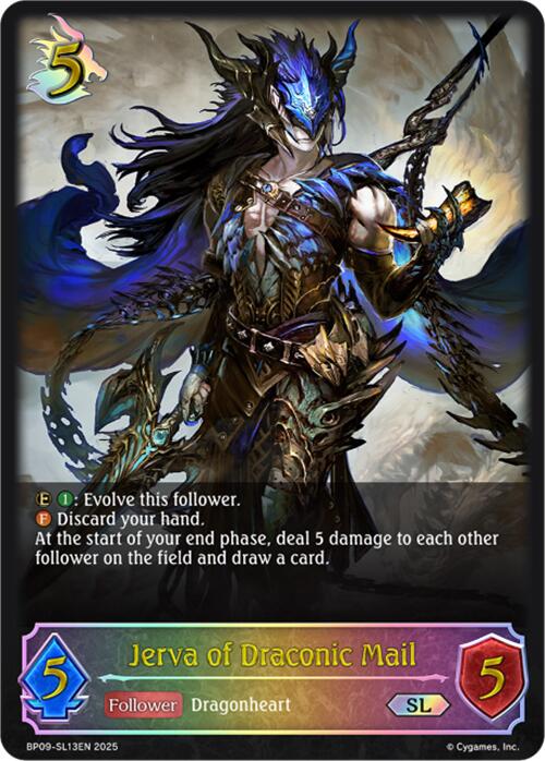 Jerva of Draconic Mail (SL) (BP09-SL13EN) [Duet of Dawn and Dusk] - Bushiroad - Card Brawlers | Quebec | Canada |
