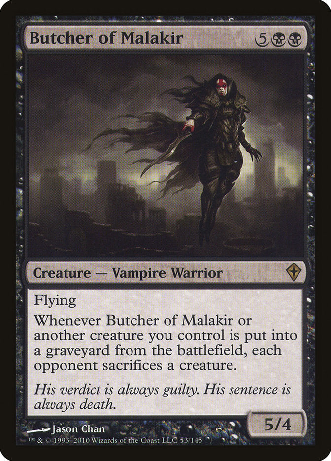 Butcher of Malakir [Worldwake] - Magic: The Gathering - Card Brawlers | Quebec | Canada |