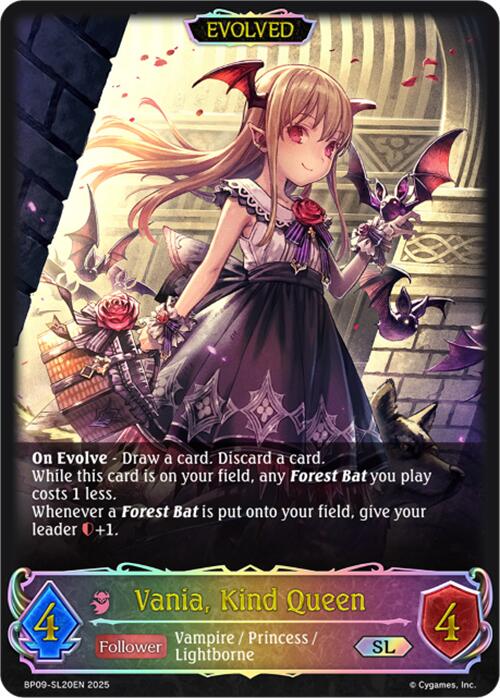 Vania, Kind Queen // Vania, Blood Queen - (SL) (BP09-SL20EN) [Duet of Dawn and Dusk] - Bushiroad - Card Brawlers | Quebec | Canada |