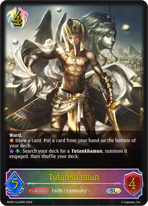 Tutankhamun (SL) (BP09-SL24EN) [Duet of Dawn and Dusk] - Bushiroad - Card Brawlers | Quebec | Canada |