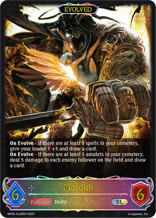 Marduk (Evolved) (SL) (BP09-SL26EN) [Duet of Dawn and Dusk] - Bushiroad - Card Brawlers | Quebec | Canada |