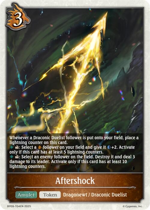 Aftershock (BP09-T04EN) [Duet of Dawn and Dusk] - Bushiroad - Card Brawlers | Quebec | Canada |