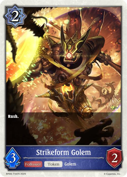 Strikeform Golem (BP09-T10EN) [Duet of Dawn and Dusk] - Bushiroad - Card Brawlers | Quebec | Canada |