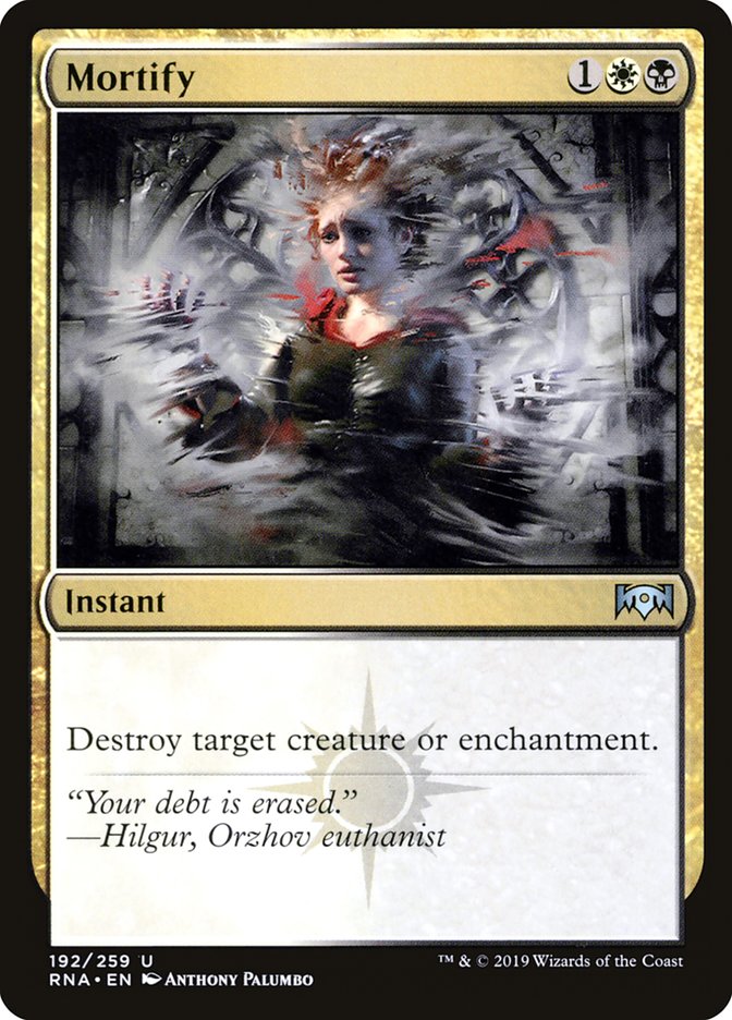 Mortify [Ravnica Allegiance] - Magic: The Gathering - Card Brawlers | Quebec | Canada |