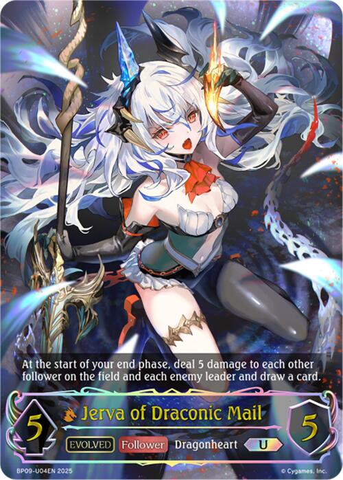 Jerva of Draconic Mail (U) (BP09-U04EN) [Duet of Dawn and Dusk] - Bushiroad - Card Brawlers | Quebec | Canada |