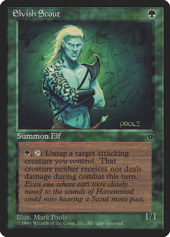 Elvish Scout (Mark Poole) [Fallen Empires] - Magic: The Gathering - Card Brawlers | Quebec | Canada |