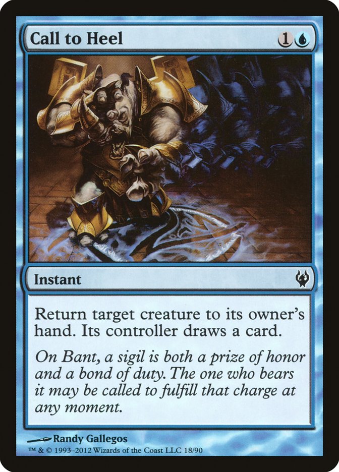 Call to Heel [Duel Decks: Izzet vs. Golgari] - Magic: The Gathering - Card Brawlers | Quebec | Canada |