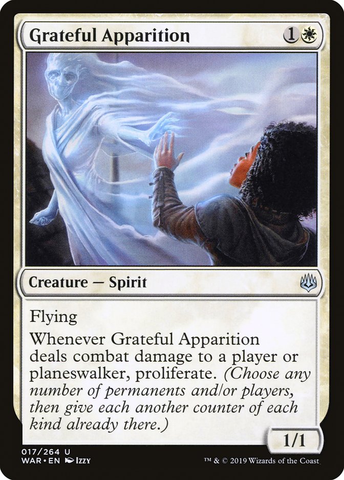 Grateful Apparition [War of the Spark] - Magic: The Gathering - Card Brawlers | Quebec | Canada |