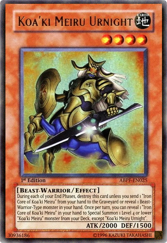 Koa'ki Meiru Urnight [ABPF-EN025] Ultra Rare - Yu-Gi-Oh! - Card Brawlers | Quebec | Canada |