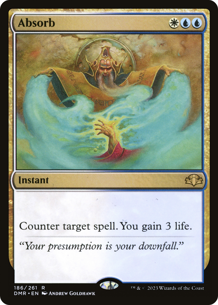 Absorb [Dominaria Remastered] - Magic: The Gathering - Card Brawlers | Quebec | Canada |