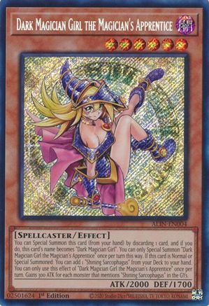 Dark Magician Girl the Magician's Apprentice [ALIN-EN004] Secret Rare - Yu-Gi-Oh! - Card Brawlers | Quebec | Canada |