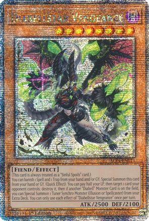 Diabellstar Vengeance [ALIN-EN011] Quarter Century Secret Rare - Yu-Gi-Oh! - Card Brawlers | Quebec | Canada |
