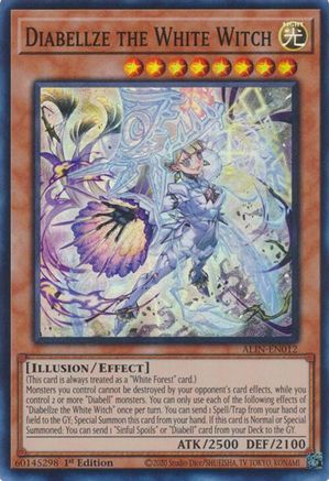 Diabellze the White Witch [ALIN-EN012] Super Rare - Yu-Gi-Oh! - Card Brawlers | Quebec | Canada |