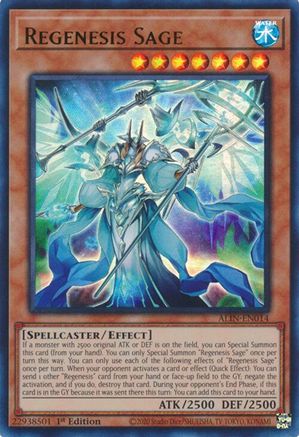 Regenesis Sage [ALIN-EN014] Ultra Rare - Yu-Gi-Oh! - Card Brawlers | Quebec | Canada |