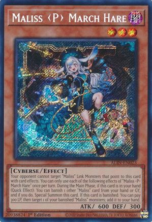 Maliss P March Hare [ALIN-EN023] Secret Rare - Yu-Gi-Oh! - Card Brawlers | Quebec | Canada |