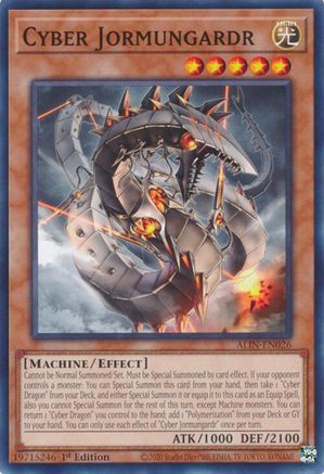 Cyber Jormungardr [ALIN-EN026] Common - Yu-Gi-Oh! - Card Brawlers | Quebec | Canada |