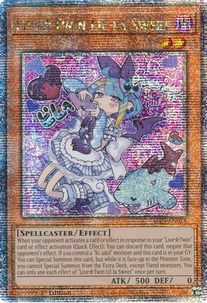 Live Twin Lil-la Sweet [ALIN-EN028] Quarter Century Secret Rare - Yu-Gi-Oh! - Card Brawlers | Quebec | Canada |