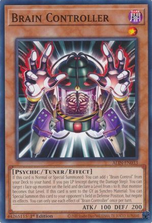 Brain Controller [ALIN-EN033] Common - Yu-Gi-Oh! - Card Brawlers | Quebec | Canada |