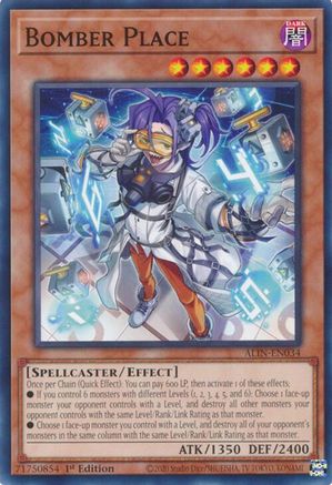Bomber Place [ALIN-EN034] Common - Yu-Gi-Oh! - Card Brawlers | Quebec | Canada |