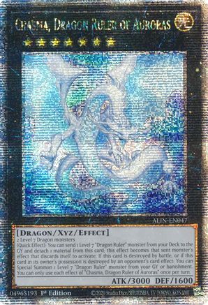 Chasma, Dragon Ruler of Auroras [ALIN-EN047] Quarter Century Secret Rare - Yu-Gi-Oh! - Card Brawlers | Quebec | Canada |