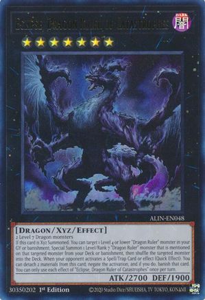 Eclipse, Dragon Ruler of Catastrophes [ALIN-EN048] Ultra Rare - Yu-Gi-Oh! - Card Brawlers | Quebec | Canada |