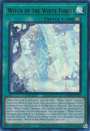 Witch of the White Forest [ALIN-EN058] Ultra Rare - Yu-Gi-Oh! - Card Brawlers | Quebec | Canada |