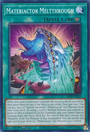 Materiactor Meltthrough [ALIN-EN063] Common - Yu-Gi-Oh! - Card Brawlers | Quebec | Canada |