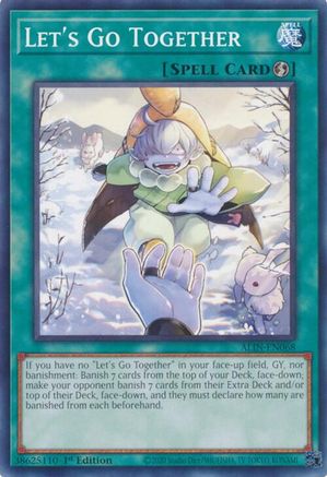 Let's Go Together [ALIN-EN068] Common - Yu-Gi-Oh! - Card Brawlers | Quebec | Canada |