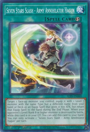 Seven Stars Slash - Army Annihilator Hagun [ALIN-EN069] Common - Yu-Gi-Oh! - Card Brawlers | Quebec | Canada |