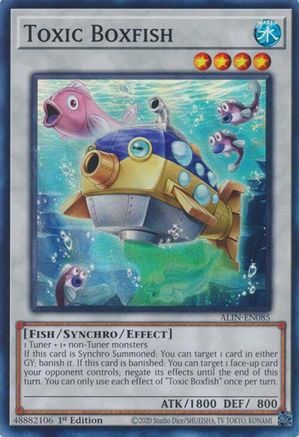 Toxic Boxfish [ALIN-EN085] Super Rare - Yu-Gi-Oh! - Card Brawlers | Quebec | Canada |