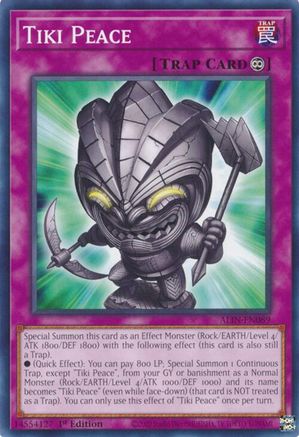 Tiki Peace [ALIN-EN089] Common - Yu-Gi-Oh! - Card Brawlers | Quebec | Canada |