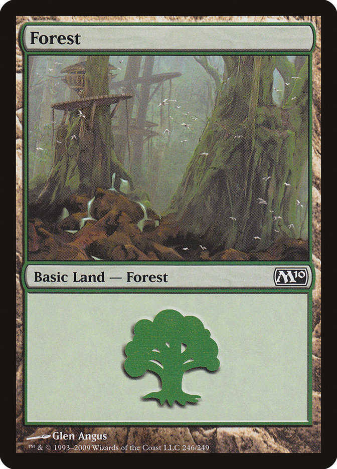 Forest (246) [Magic 2010] - Magic: The Gathering - Card Brawlers | Quebec | Canada |