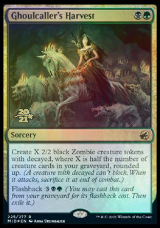 Ghoulcaller's Harvest [Innistrad: Midnight Hunt Prerelease Promos] - Magic: The Gathering - Card Brawlers | Quebec | Canada |