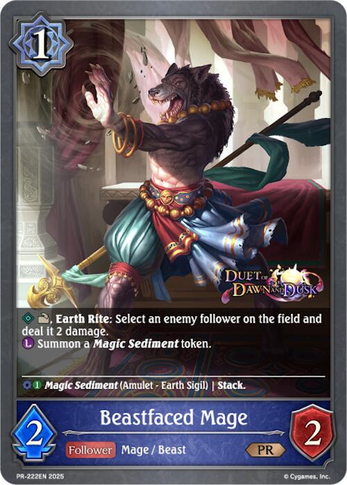 Beastfaced Mage (PR-222EN) [Promotional Cards] - Bushiroad - Card Brawlers | Quebec | Canada |