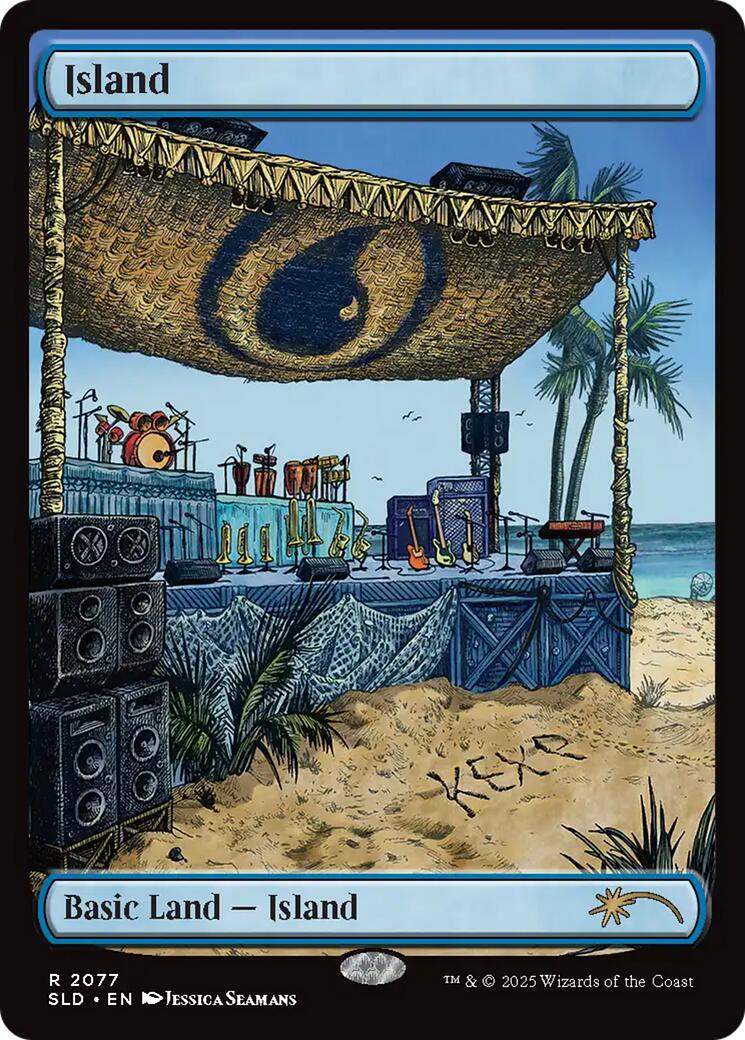 Island (2077) [Secret Lair Drop Series] - Magic: The Gathering - Card Brawlers | Quebec | Canada |