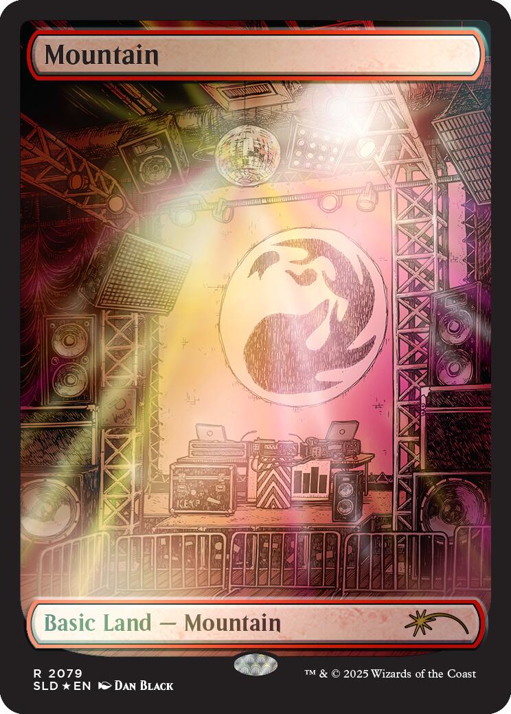 Mountain (2079) (Rainbow Foil) [Secret Lair Drop Series] - Magic: The Gathering - Card Brawlers | Quebec | Canada |