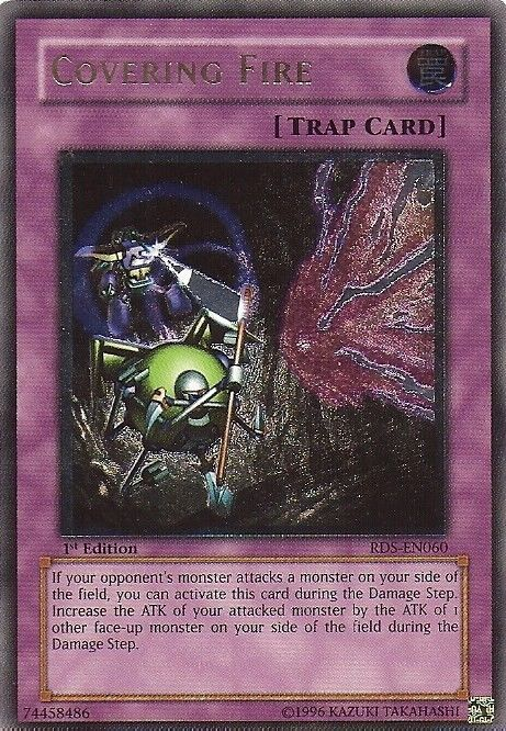 Covering Fire [RDS-EN060] Ultimate Rare - Yu-Gi-Oh! - Card Brawlers | Quebec | Canada |