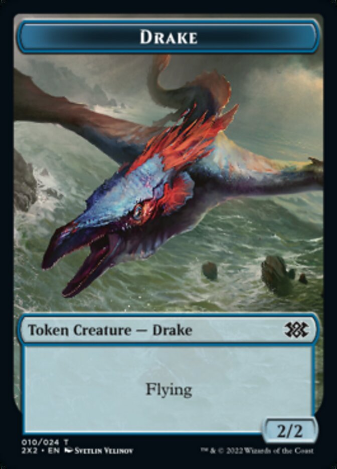 Drake // Eldrazi Scion Double-Sided Token [Double Masters 2022 Tokens] - Magic: The Gathering - Card Brawlers | Quebec | Canada |