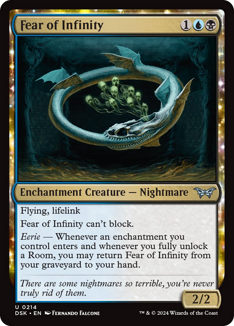 Fear of Infinity [Duskmourn: House of Horror] - Magic: The Gathering - Card Brawlers | Quebec | Canada |