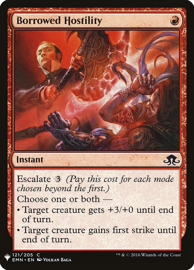 Borrowed Hostility [Mystery Booster] - Magic: The Gathering - Card Brawlers | Quebec | Canada |
